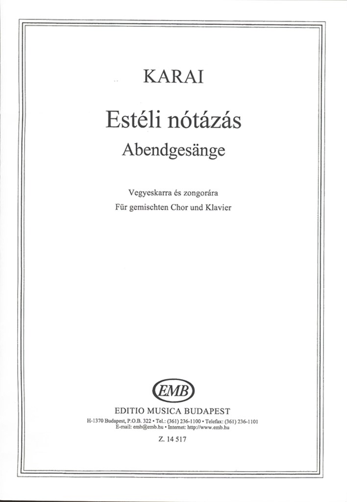 Abendgesänge